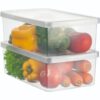 Caja Plástica Para Verduras Y Ensaladas Large